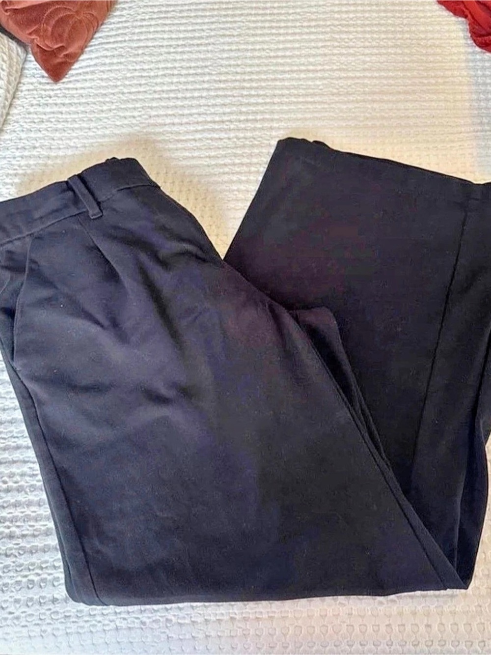 American Eagle AE Wide-Leg Pant Black
